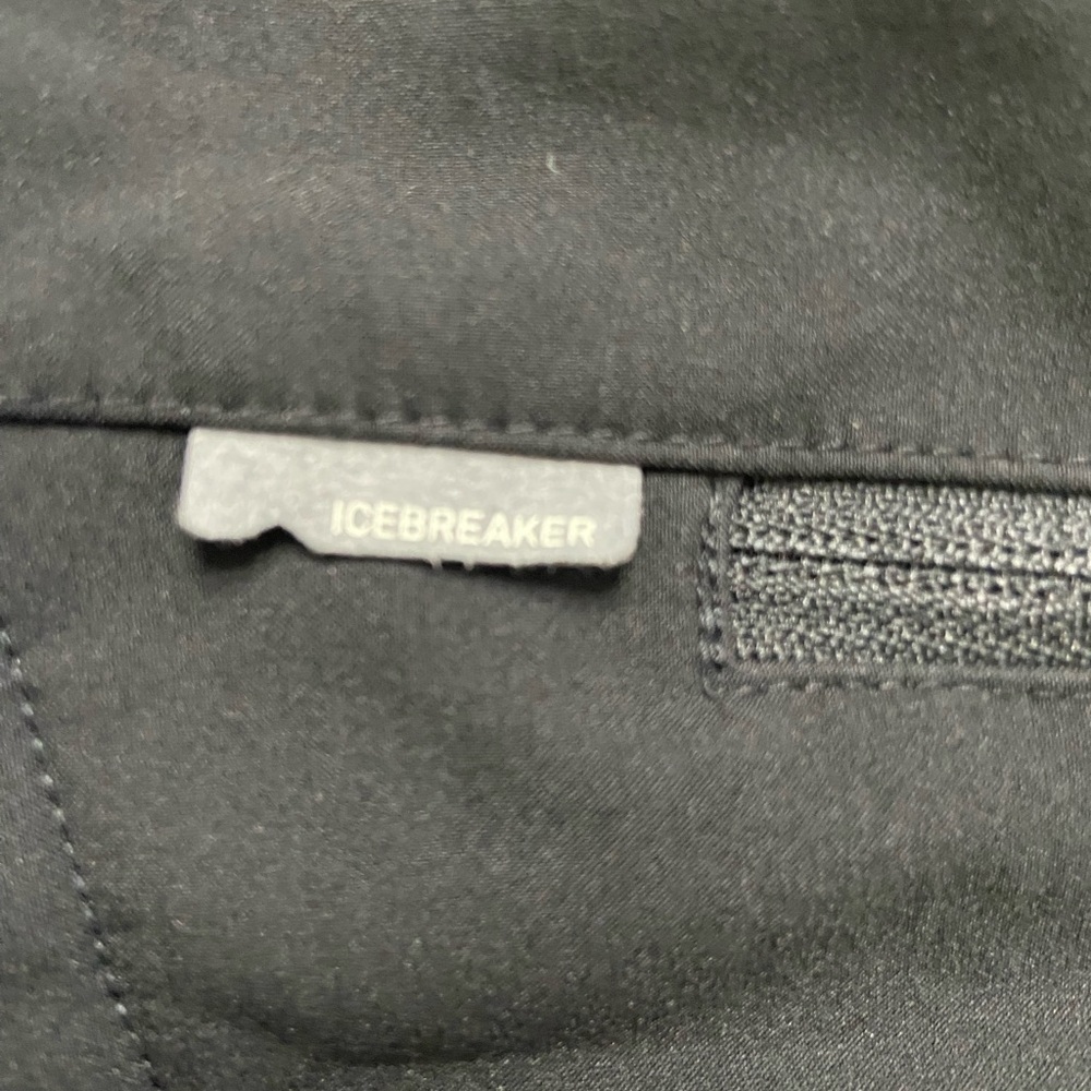 Icebreaker Wool Insulated Soft shell Hooded Jacket Women’s Small Black Outdoor - Picture 8 of 13
